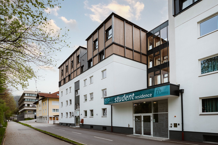 Eingang zur International Student Residence der HOK.