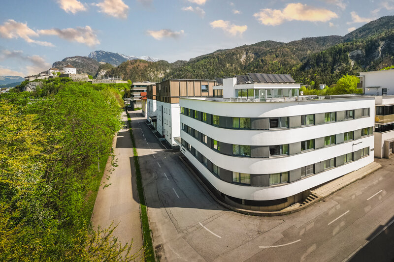 Eine Aufsicht vom Gebäude C der International Student Residence der HOK.