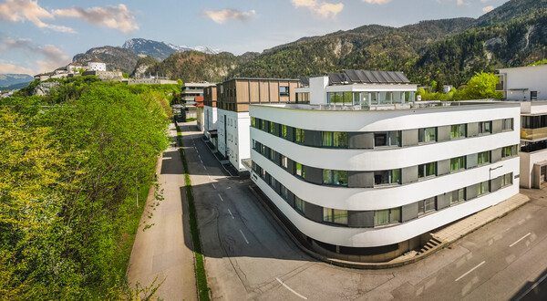Eine Aufsicht vom Gebäude C der International Student Residence der HOK.