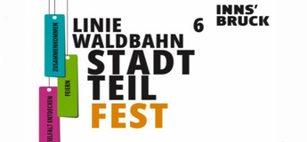 bunte Etiketten mit Schriftzug