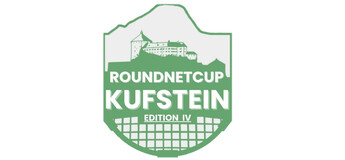 Grünes Siegel mit dem Schriftzug „Roundnetcup Kufstein Edition IV”.