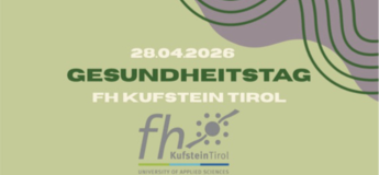 Weißer Schriftzug mit Logo der HOK vor grünem Hintergrund.