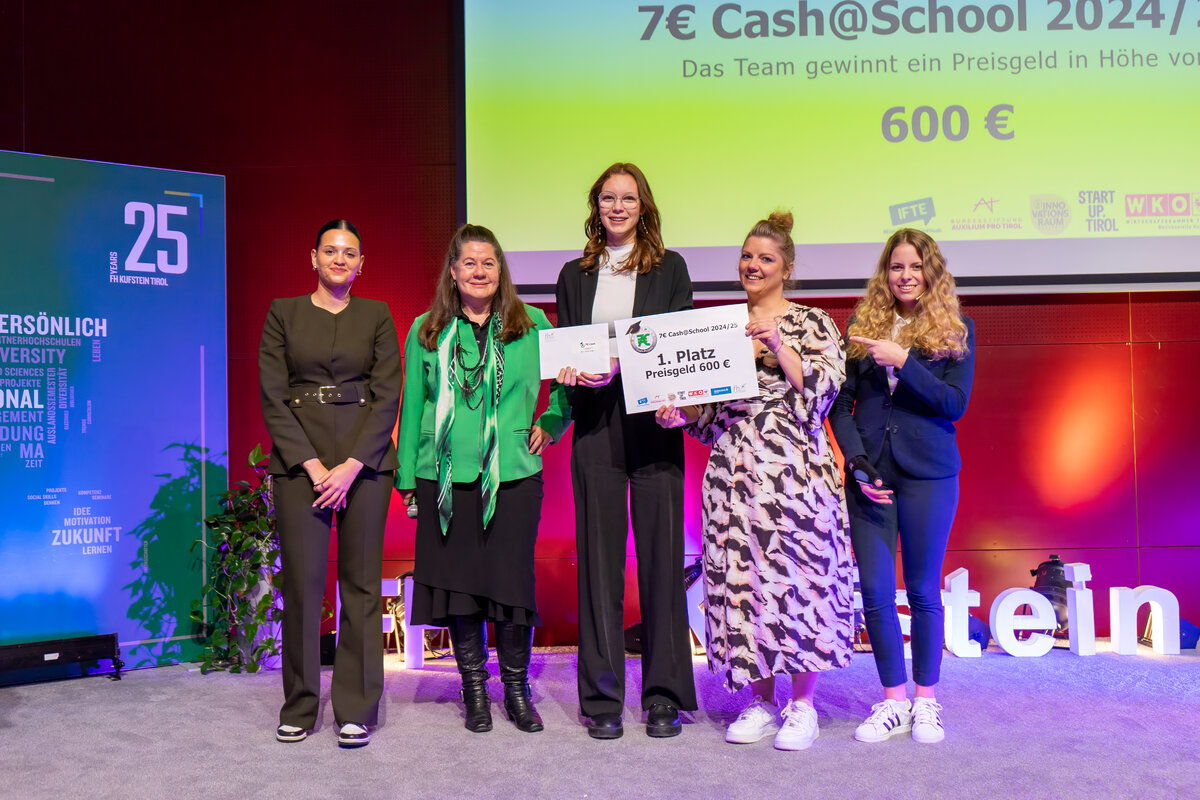 Das Team Javilaan’s Knotenzauber freut sich über den 1. Platz und 600 EUR Preisgeld.