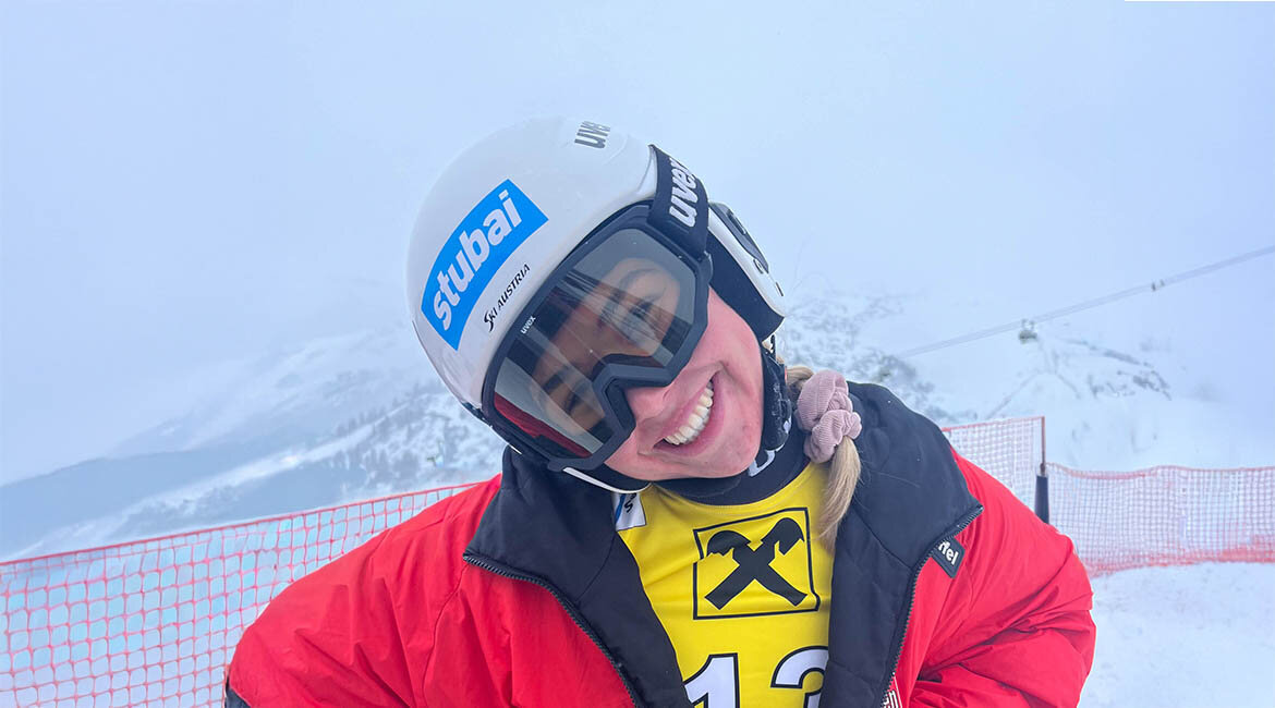 Magdalena Ranalter verbindet ihr Studium an der HOK mit ihrer Leidenschaft für den Skisport.