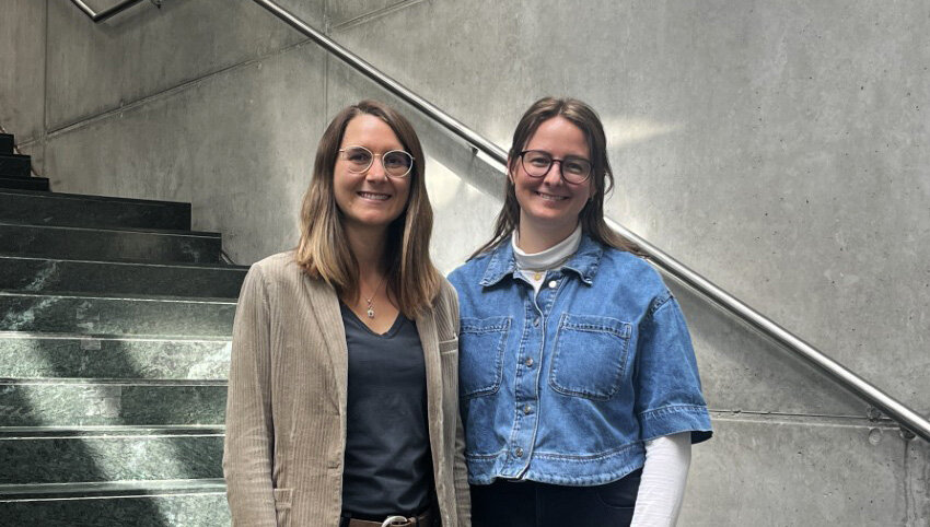 Lea Carnuth und Selina-Maria Schiller sind Junior Researcher an der HOK
