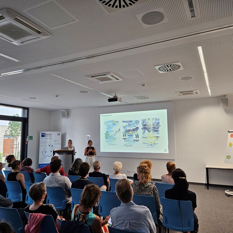 Newcomerin Johanna Geyer stellt ihre Arbeiten vor
