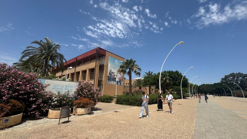 Blick auf den Campus der Universidad de Almeriá.